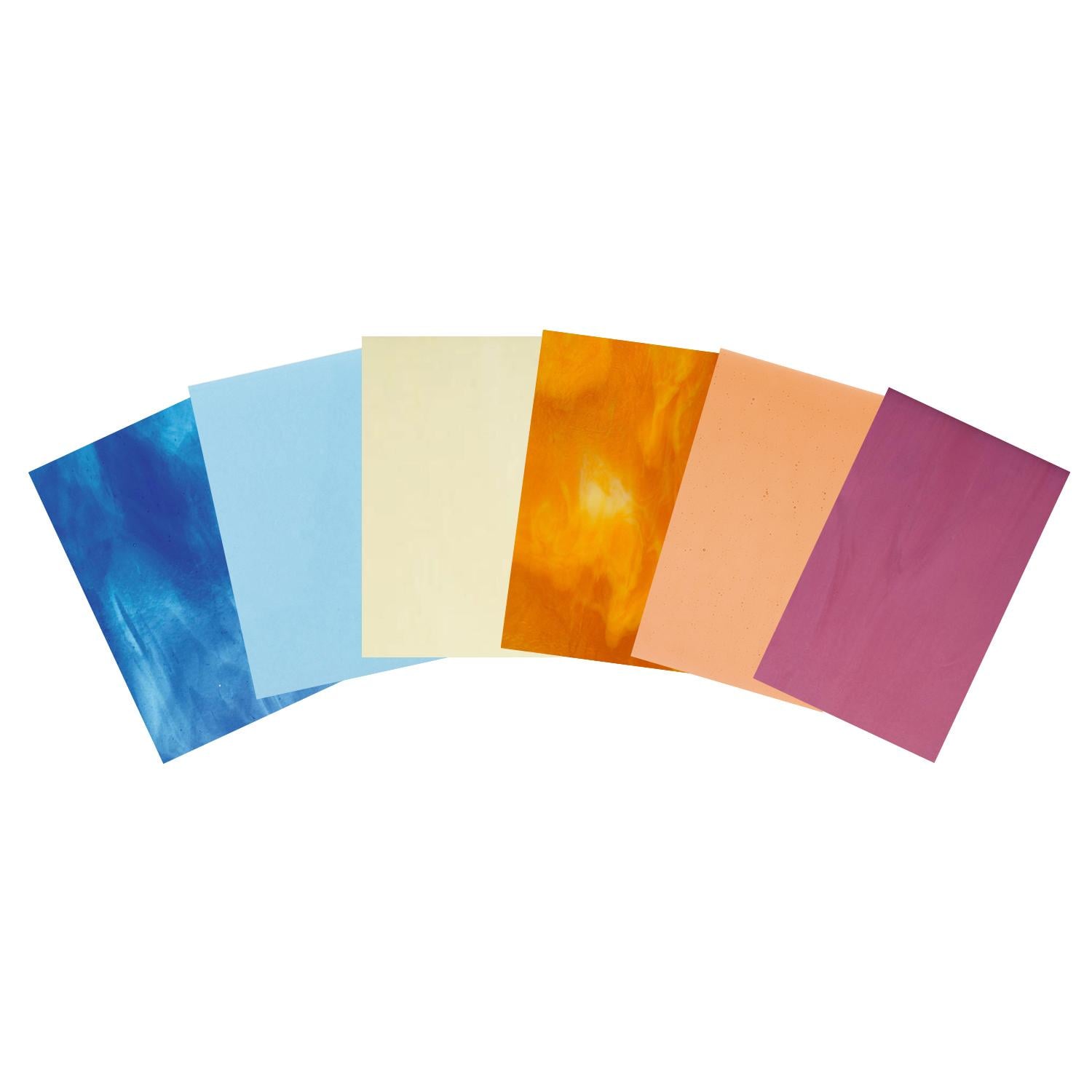 Bullseye Sunset Beach Glass Pack - 90 COE