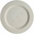 6 Round Rimmed Plate