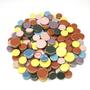 Assorted Ceramic Round Tiles - 1 Lb