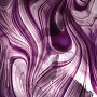 Spectrum Amethyst on Clear Baroque