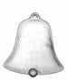 5-3/4 Christmas Bell Dish Mold