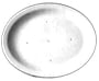 11 x 9 Oval Plate Mold
