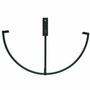 10 Round Wrought Iron Wall Display Stand