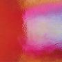 Bullseye Garnet Red Rainbow Iridized Double Rolled - 90 COE