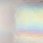 Bullseye Light Silver Gray Rainbow Iridized Double Rolled - 90 COE