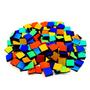 1/2 Dichroic Coated Mosaic Glass Assortment - 1/2 Lb