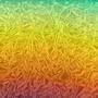 Rainbow Crinklized on Thin Black - 90 COE