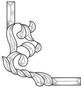 Exquisite Left Corner Bevel Cluster