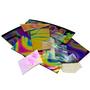 1/4 Lb CBS Patterns Dichroic Scrap - 96 COE
