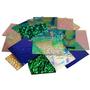 1/2 Lb CBS Assorted Dichroic Combo Scrap - 90 COE