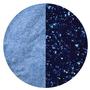 8.5 Oz Aventurine Blue Transparent Powder Frit - 96 COE