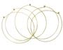 Gold Plated Choker Necklace - 5 Pack