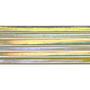CBS Dichroic on Clear Noodle 6 Piece Assortment - 90 COE