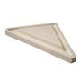 10-1/2 x 10-1/2 x 14 Straight Edge Triangular Plate Mold