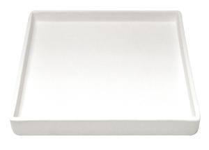 10" x 10" Square Patty Gray Dam Mold