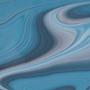 Spectrum Fusers Reserve Gray & White on Powder Blue OpalArt - 96 COE