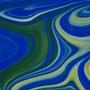 Spectrum Fusers Reserve Light Blue, Yellow/Green & White OpalArt - 96 COE