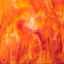 Spectrum White & Orange Red Opal