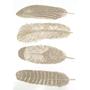 Silver Feather Decals