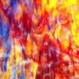 Youghiogheny Yellow with Red and Cobalt Blue True Dichro