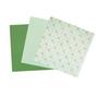 Terrific Trio Painted Green Opalescent Glass Pack