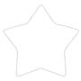 Oceanside White 7-3/4 Pre-Cut Star 3 Pack - 96 COE