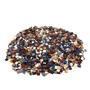 3/8 Gold Streaky Venetian Glass Tile Mix - 3 Lb