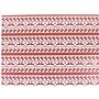 Holiday Sweater Border Red Enamel Decals
