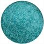 5 Oz Bullseye Peacock Blue Transparent Fine Frit - 90 COE