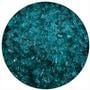 5 Oz Bullseye Peacock Blue Transparent Medium Frit - 90 COE