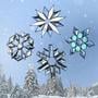 Snowflake Suncatchers Kit