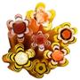 Golden Garden Murrine Rod Assortment 7 Pack - 90 COE