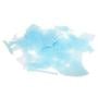 2 oz Sky Blue Opal Confetti - 96 COE