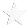 Pre-Cut 2 Clear Stars 5 Pack - 96 COE