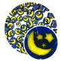 Yellow Moon with Stars - 96 COE