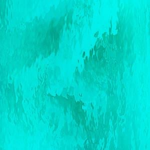 22" x 24" Oceanside Caribbean Blue Waterglass