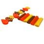 Amber Leaves Mix Murrine Sticks 1 Oz - 96 COE