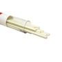 Bullseye French Vanilla Opal Ribbons, 4 mm - 90 COE