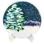 Winter's Night Plate and Easel