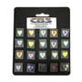 CBS Small Technicolor Dichroic Hearts 20 Pack - 90 COE