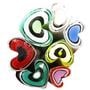 Hearts Murrine Stick Assortment 7 Pack - 90 COE