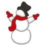 Jack Snowman Bevel Cluster